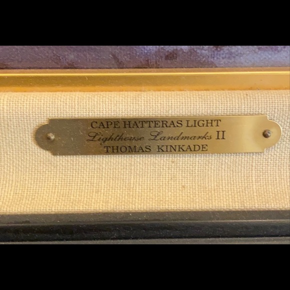 Thomas Kinkade “Cape Hatteras Lighthouse” - Picture 4 of 7